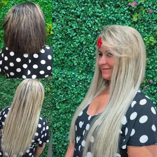 Colocação de mega hair