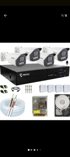 Kit Câmeras de Segurança Completo - Instalado Segurança