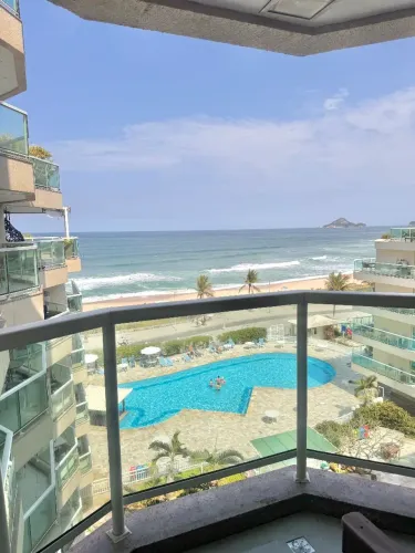 Vista mar + Piscina | Oceano Azul - Disponível Carnaval, Fevereiro, Março e Páscoa