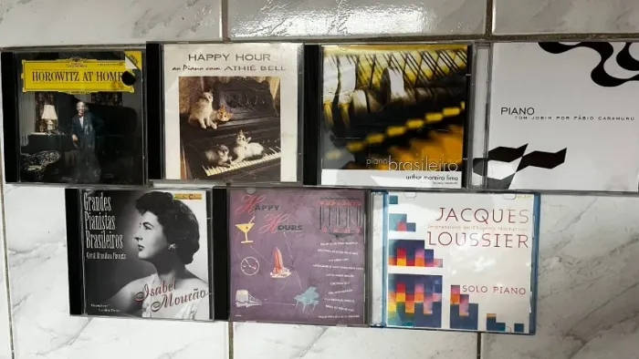 7 CDS DE COLEÇÃO PIANO