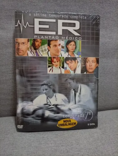 Box Dvd Er Plantão Médico 7ª Temp. 6 Dvds (2006) - Lacrado
