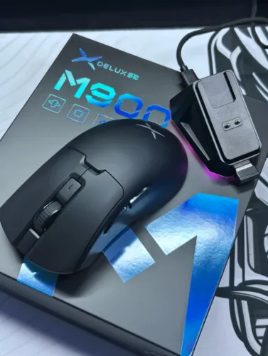 Mouse Delux M900PRO Novo *Ultima unidade* c/ Dongle RGB 3395