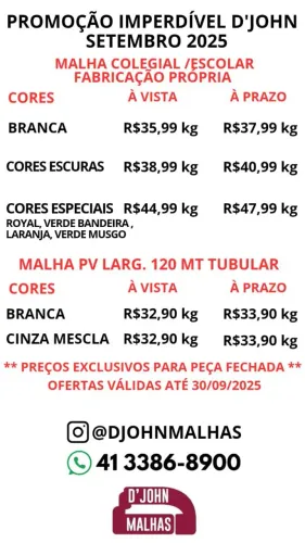 Malhas adidas e malha pv