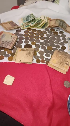 Coleção de Moedas Antiga