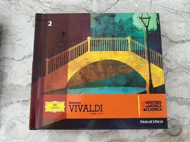 Livro-CD Mestres da Música Clássica: Antonio Vivaldi