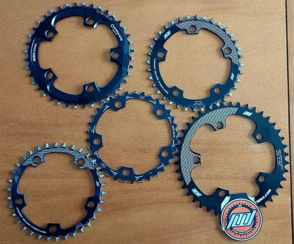 Coroas de bicicleta 34T, 36T, 40T e 42T, marcas NOTTABLE e ICTUS