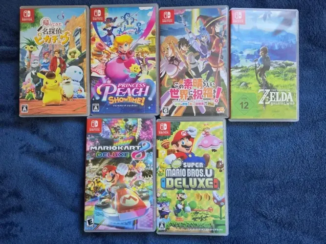 Coleção de Jogos Nintendo Switch - (Chame no chat se quiser algum)