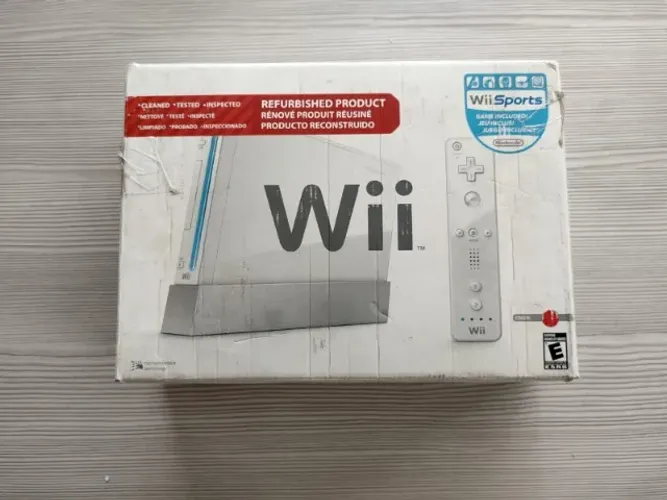 Caixa original de Wii sports Branco 