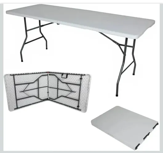 Mesa dobrável 1,80 nova sem uso 