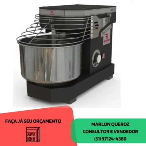Amassadeira Espiral 15 Quilos Braesi 220v Nova