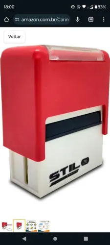Carimbo Automático Stil, grande 