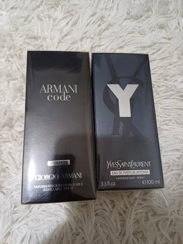 Armani parfum 125ml ou Y edp intense 100ml