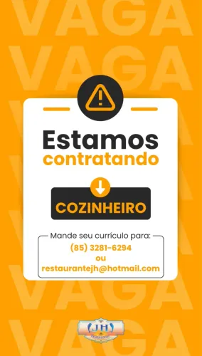 Precisa-se de cozinheiro