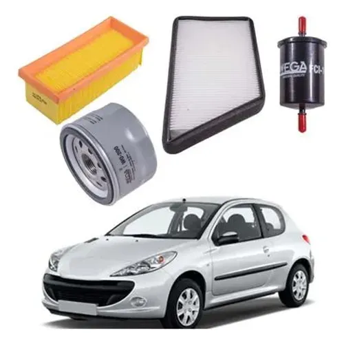 Kit revisão básica  Peugeot 206 1.0