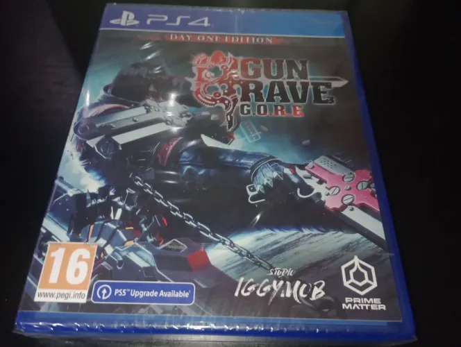Gungrave Gore Day One Edition PS4 Novo lacrado
