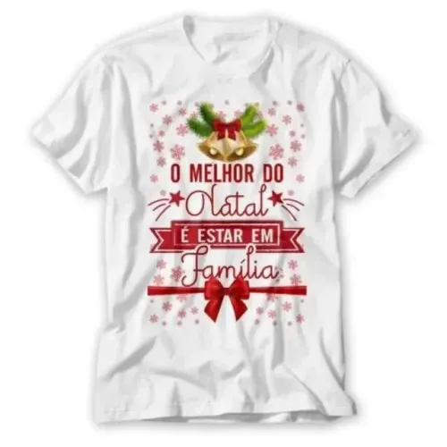 Camiseta Personalizada de Natal