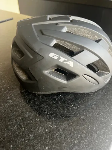 Capacete Mtb Gta Rider com  Led Traseiro 