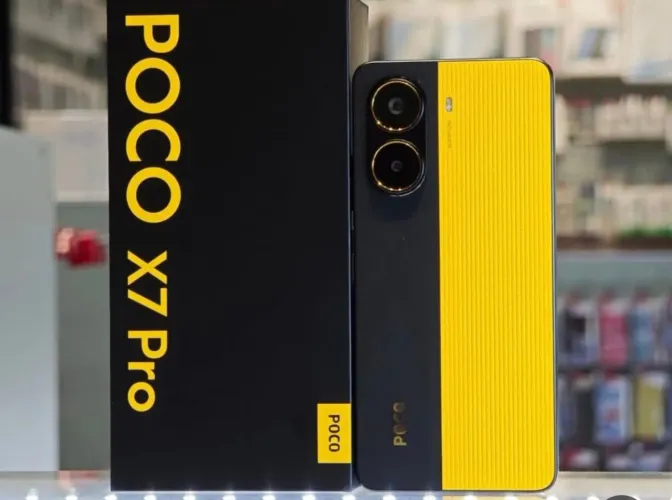 POCO X7 Pro 512/12GB - Amarelo Vibrante e Desempenho Incrível! Loja Física com Garantia **