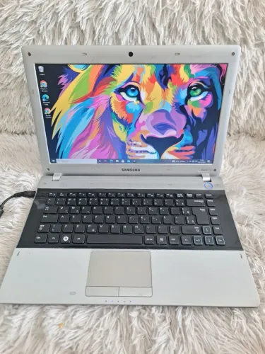 NOTEBOOK SAMSUNG AMD DUALCORE 4GB DE RAM HD500GB TELA 14 NOVINHO
