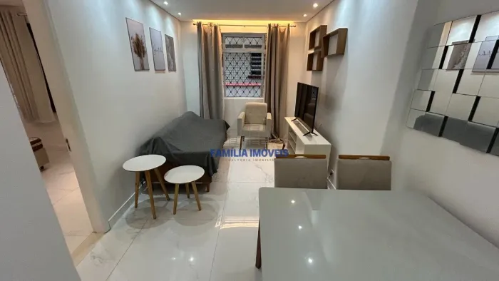 Apartamento à venda 1 quarto térreo garagem Boqueirão Santos/SP