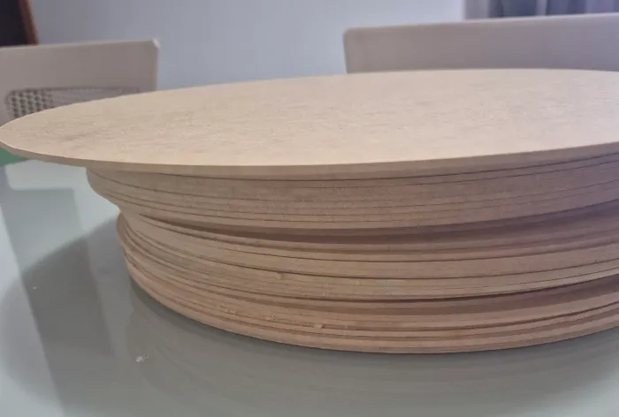 Base de Souplast em Mdf.