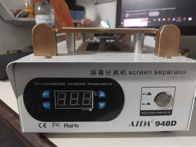 separadora de tela de celular