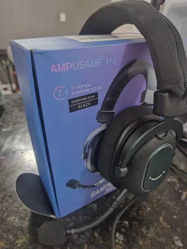 Headset/Fone Gamer Fifine H6 (Com caixa e upgrades de conforto)