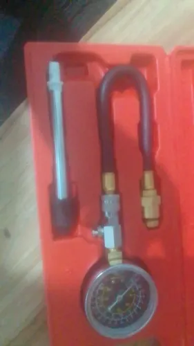 medido de compressão de cilindro