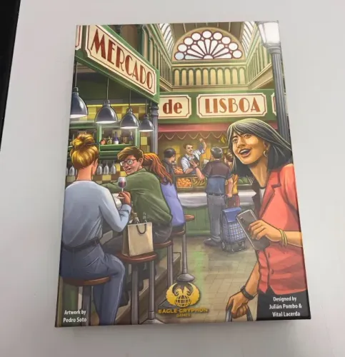 Mercado de Lisboa - jogo de tabuleiro