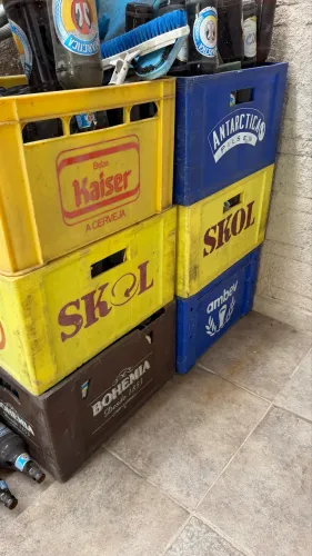 Engradado de cerveja