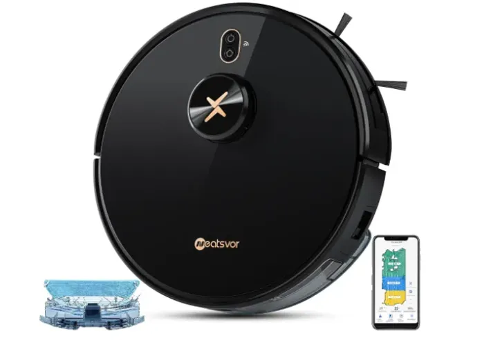 Aspirador Robô Mapeamento Inteligente Neatsvor x600