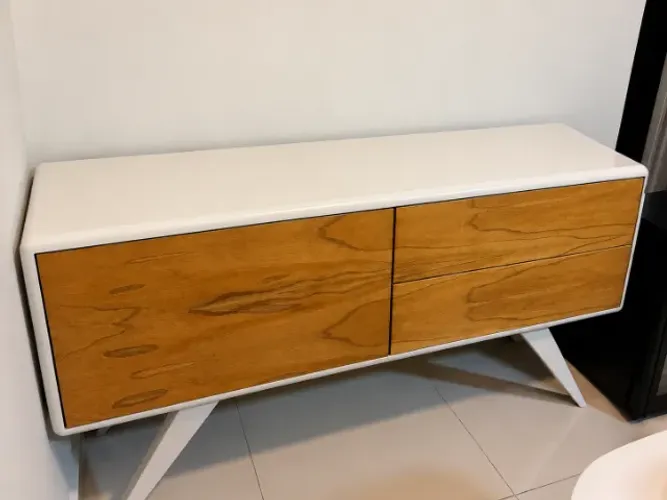 Buffet em Madeira Natural 1,45 x 0,90 m