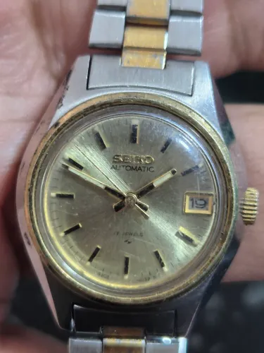 Relógio SEIKO AUTOMÁTICO VINTAGE CAL.4205 FEMININO - FUNCIONANDO
