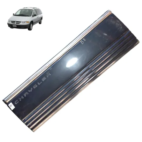 Friso Porta Dianteira Esquerda Chrysler Grand Caravan 2000 Azul-escuro