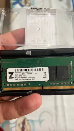 Memória 8g notebook 