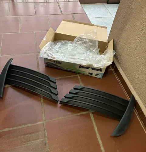Par Moldura Grade Farol Milha Corolla 2017 2018 2019 Original
