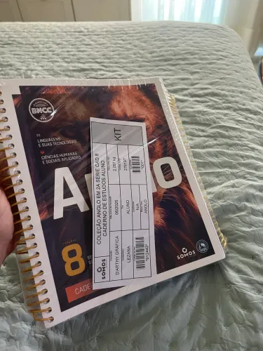 APOSTILA ANGLO( caderno de estudos) lacrado 2ª Série 