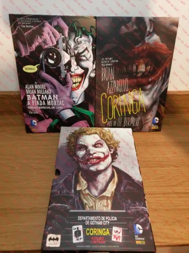 Box Coringa Edição de Luxo - A Piada Mortal + Coringa (Capa Dura / Panini)