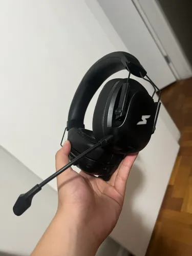 Headset super frame com microfone removível