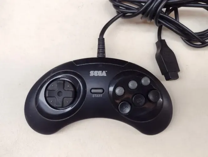 Controle De 6 Botões Original Tectoy Para Mega Drive