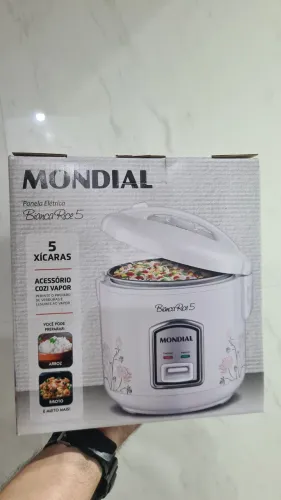 Panela elétrica Mondial Bianca Rice 5 