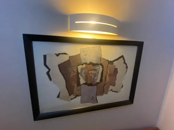 Quadro decorativo - moldura e vidro