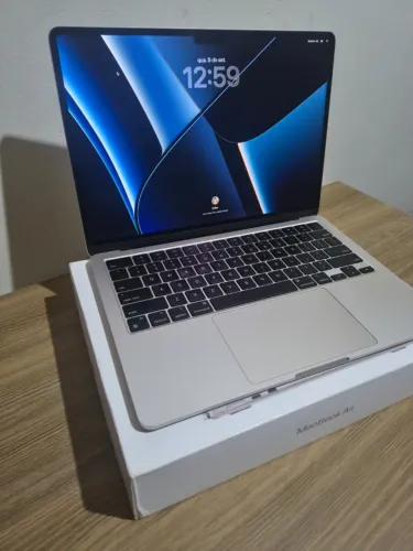 Macbook M2 Air 16gb 256, 1 ano de garantia Apple