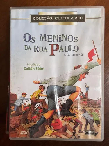 DVD Os meninos da rua Paulo