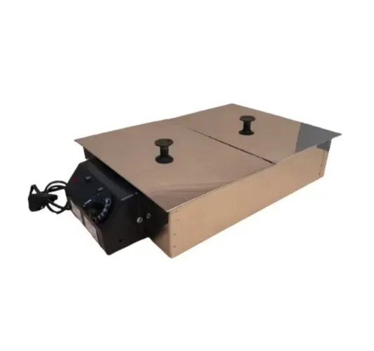 rechaud elétrico duplo 8 kg 2 cubas em alumínio OFERTA