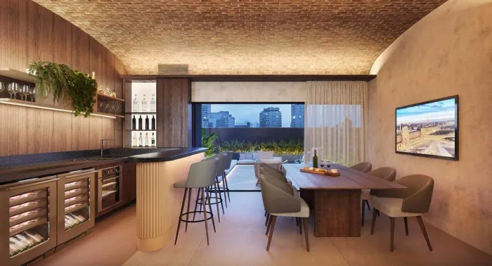 Espetacular cobertura na Savassi com 318 m², com elevador interno.