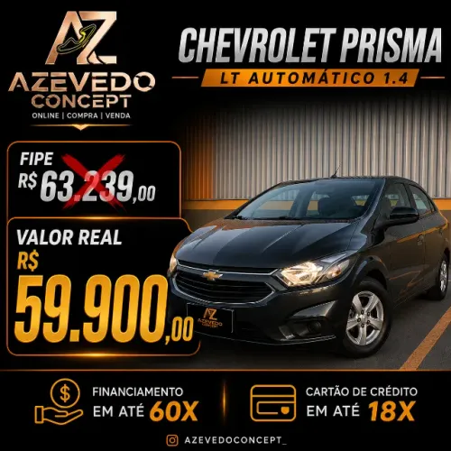 Chevrolet Prisma Sed. LT 1.4 8V Flexpower 4P Aut. 2019