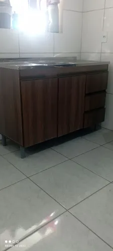 Balcão de Pia + Cuba acimentada
