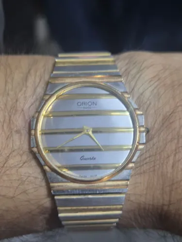 Relógio ORION CONCORD DOIS TONS SWISS MADE - TODO ORIGINAL