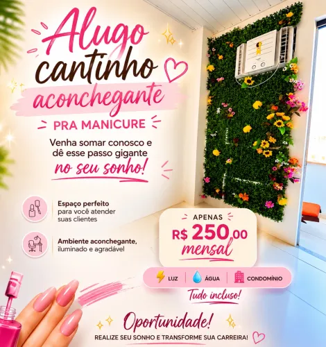 Sala divisória - Manicure 